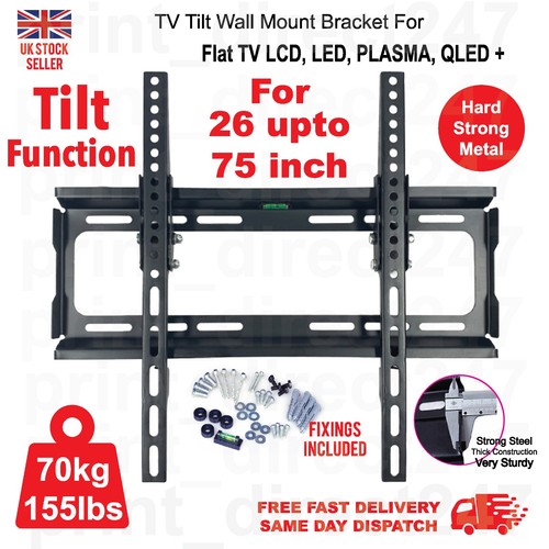Wall bracket mount tilt - wall, for