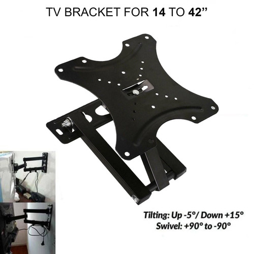 Full motion wall bracket - tv,
