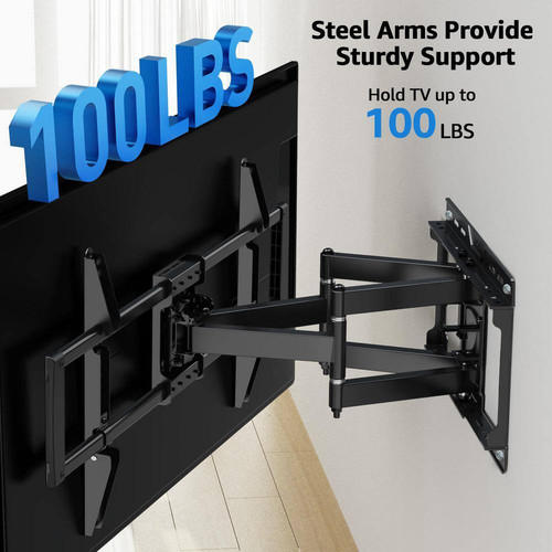 Wall bracket with extra - tv,